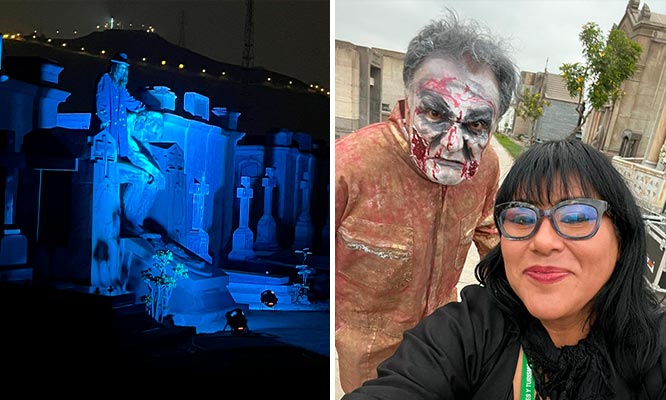 TOUR NOCTURNO Temático al Cementerio Presbítero Maestro  31  OCTUBRE y 1 NOVIEMBRE